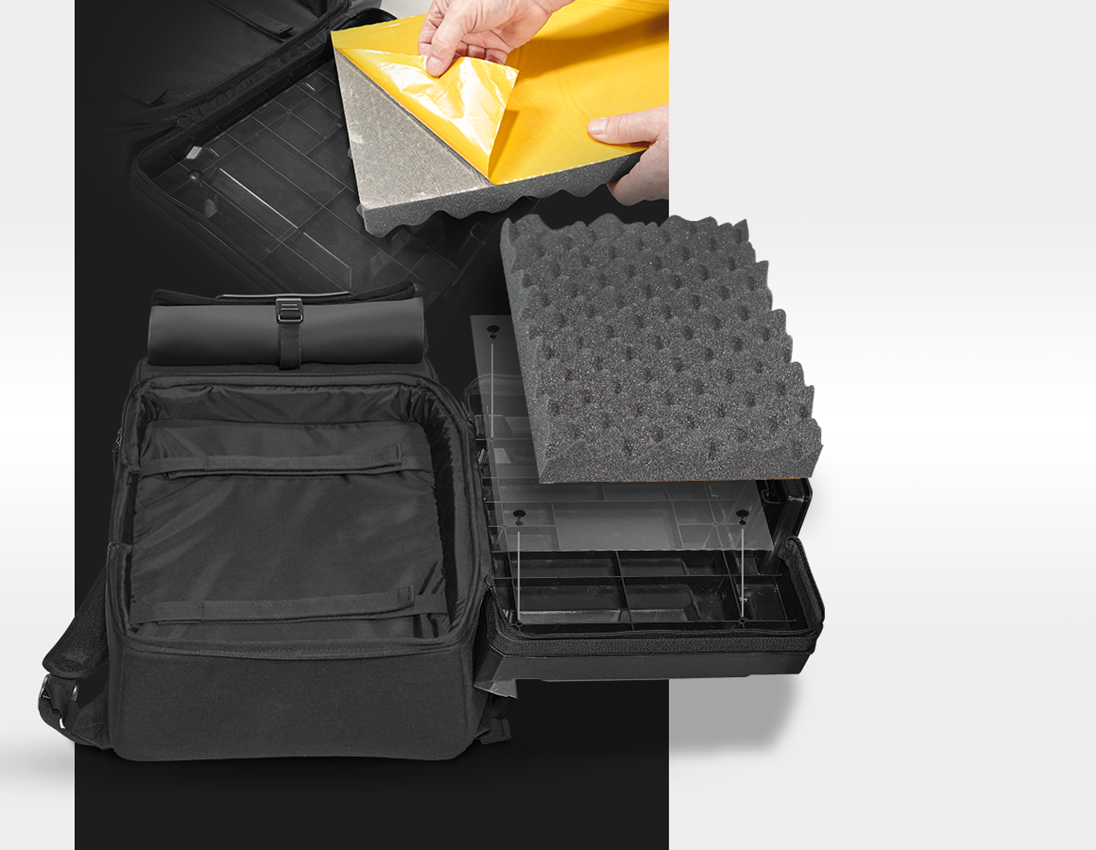 Noppenschaum für STRAUSSbox Rucksack