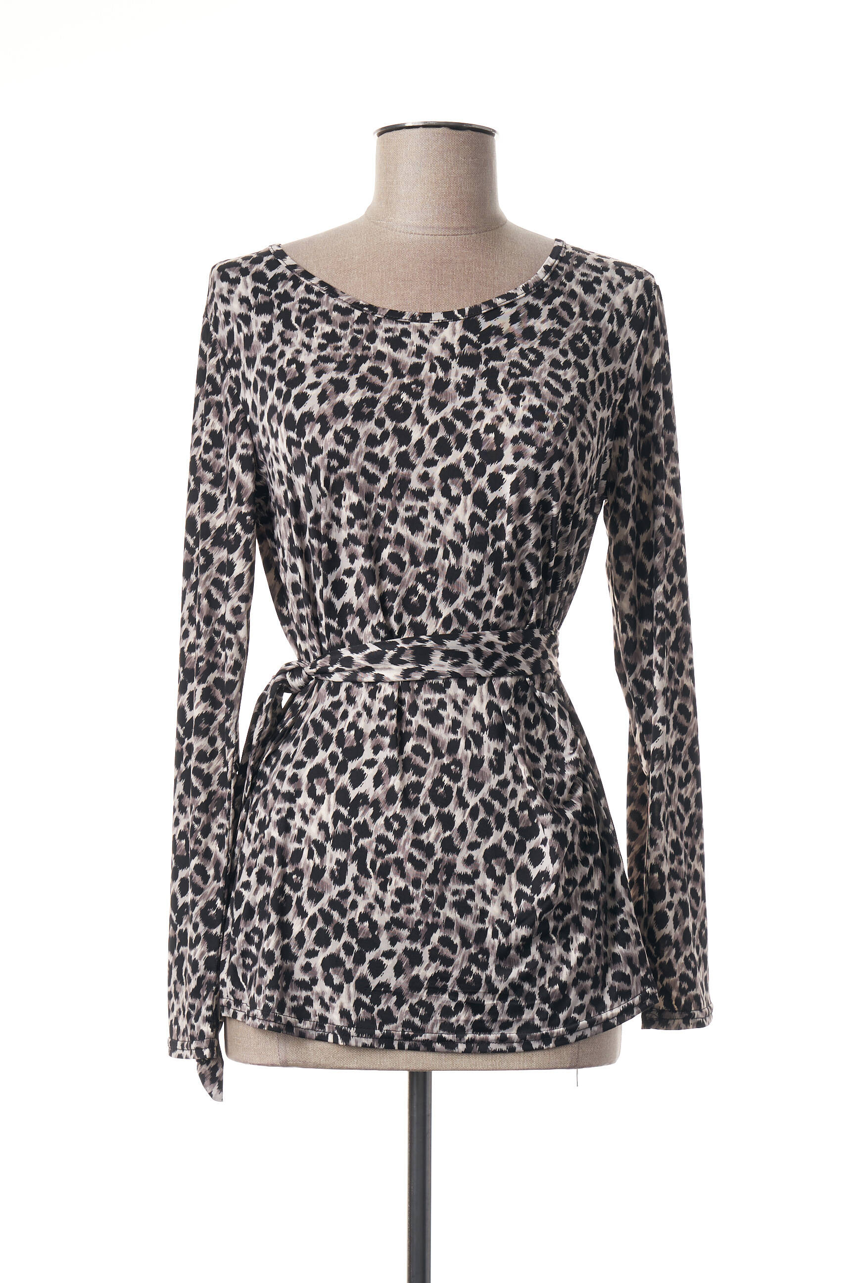 Multiples Tuniquemanchelongue Femme couleur noir
