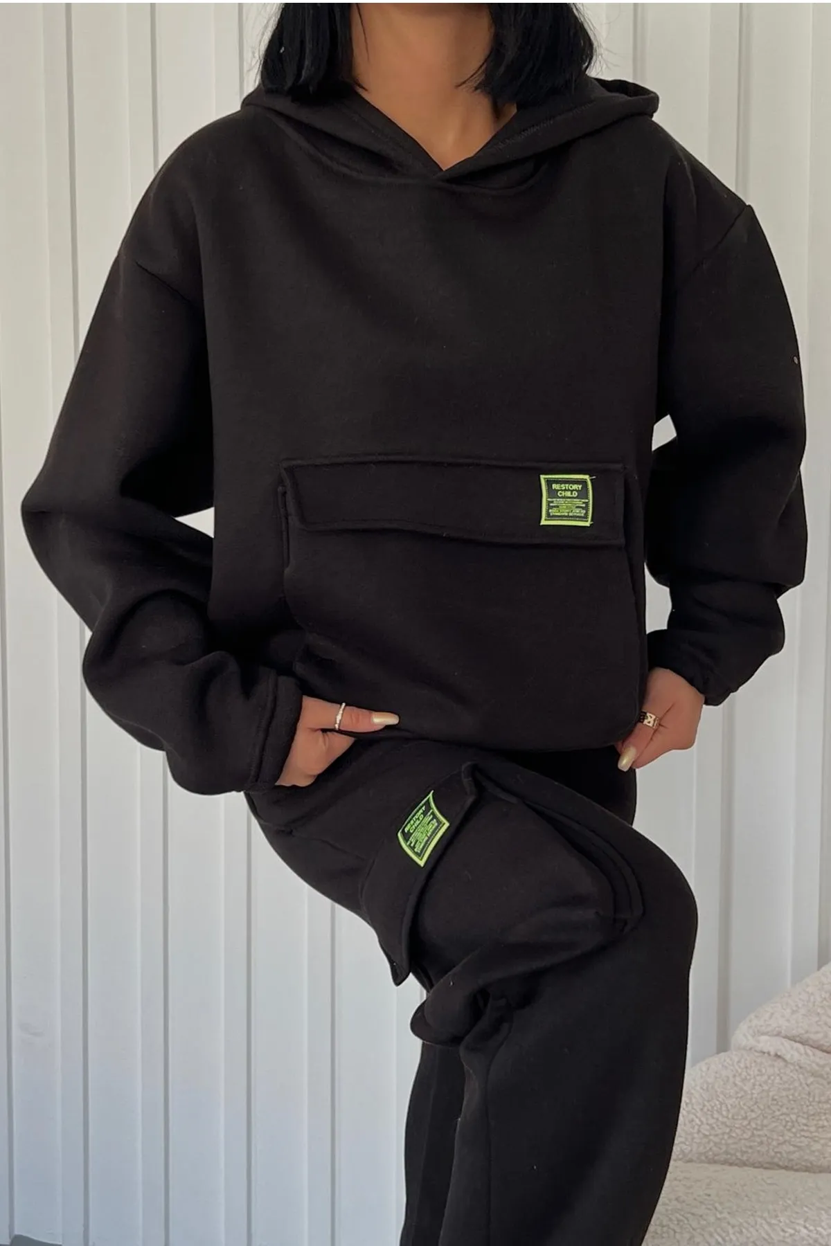 lovebox  Zweiteiler - Schwarz - Regular Fit