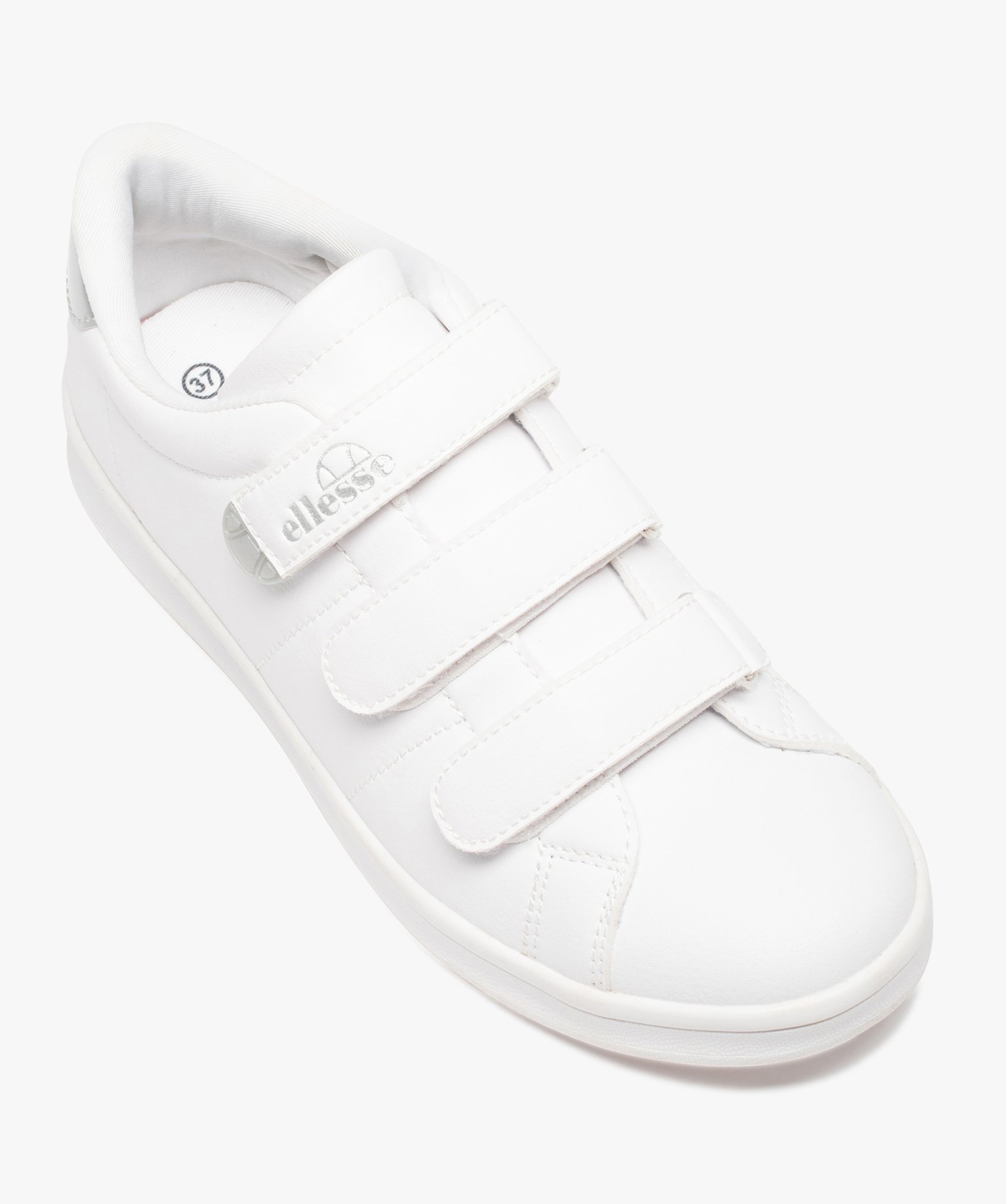Tennis femme unies à scratchs – Ellesse Ginie blanc | GEMO