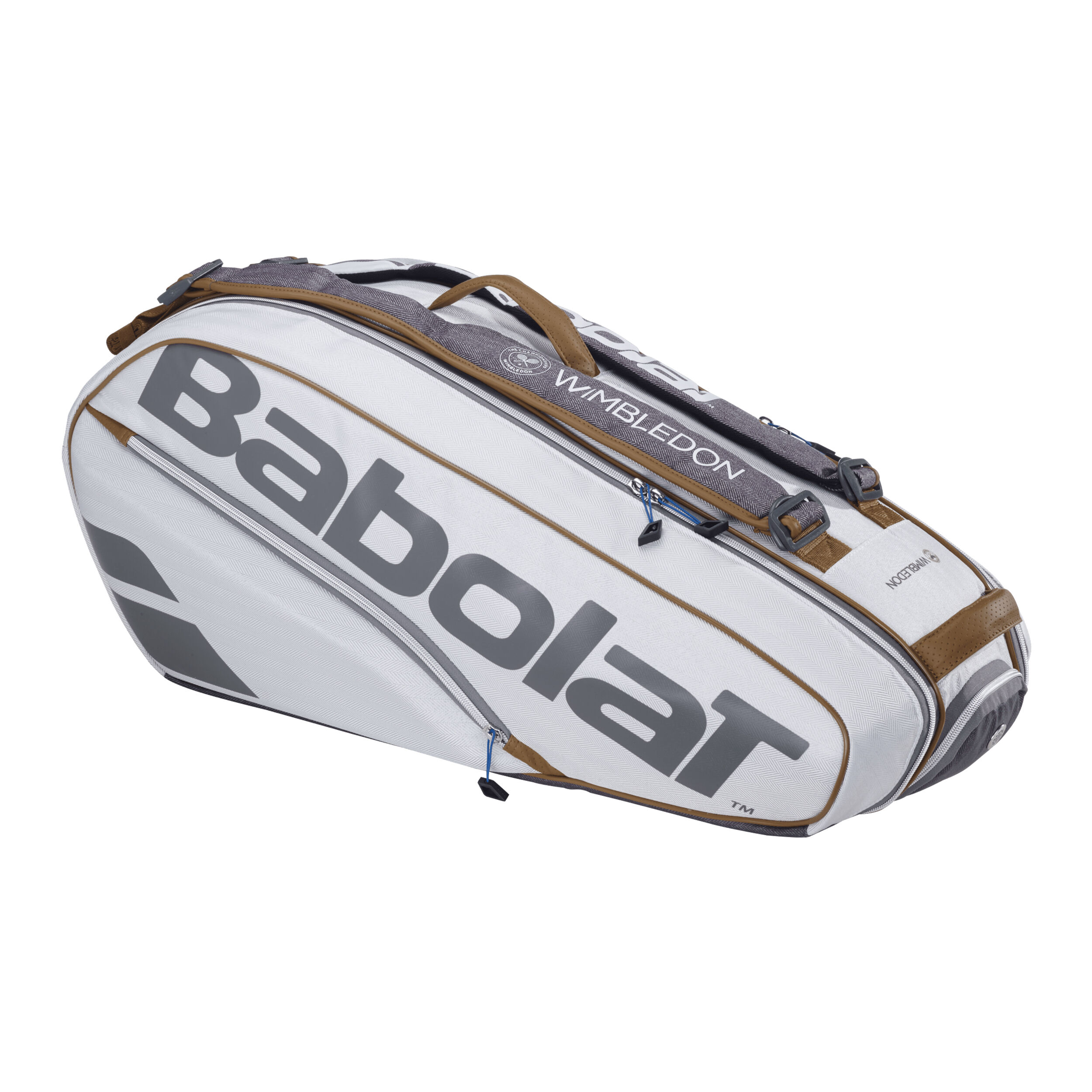 Pure Wimbledon Schlägertasche 6er - Weiß