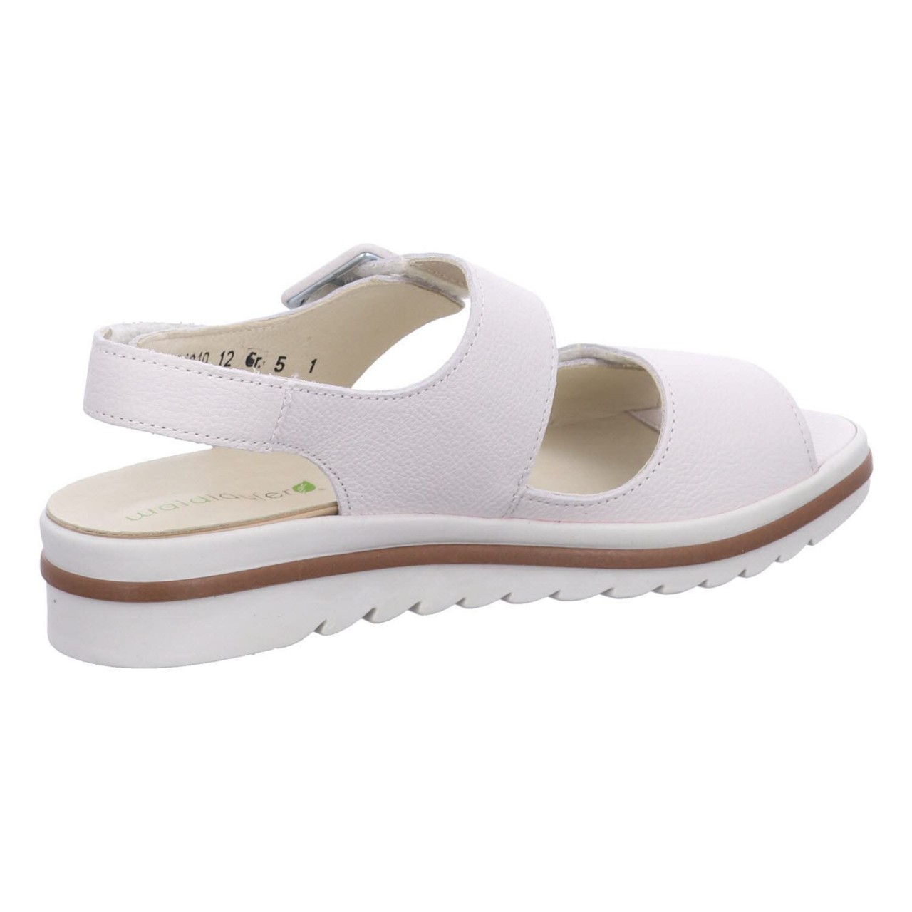 WALDLÄUFER Klassische Sandalen weiss Hakura