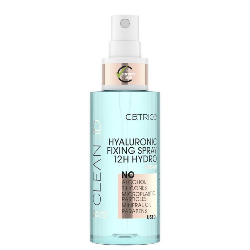 catrice Clean ID Hyaluronic Fixing Spray 12H Hydro spray fixateur Spray Visage