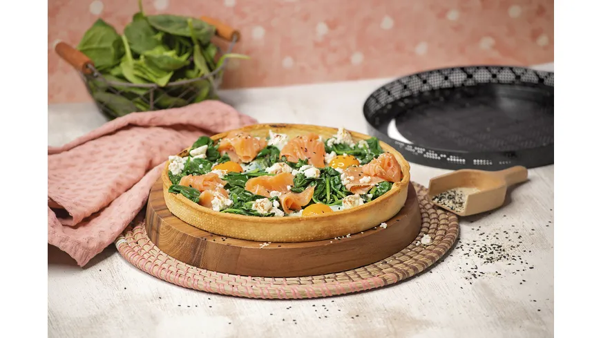 KAISER Quiche- und Pizzaform mit Hebeboden Inspiration Ø 28cm