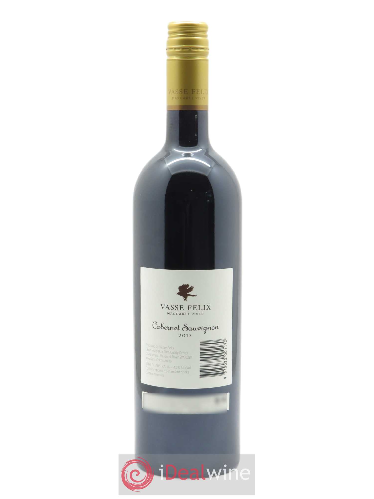 Margaret River Vasse Felix Cabernet Sauvignon  2017 - Lot de 1 Bouteille