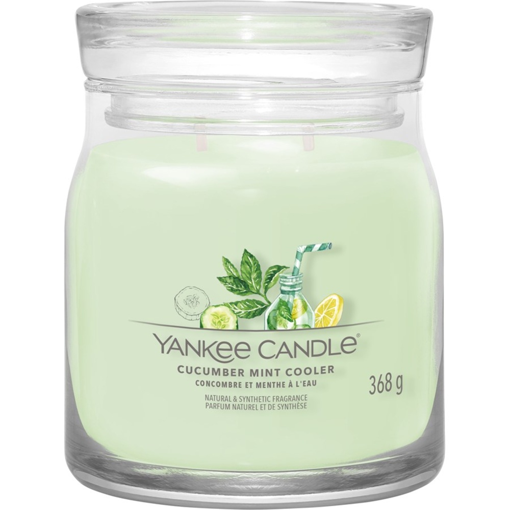 Yankee Candle Bougies parfumées Cucumber Mint Cooler Bougie