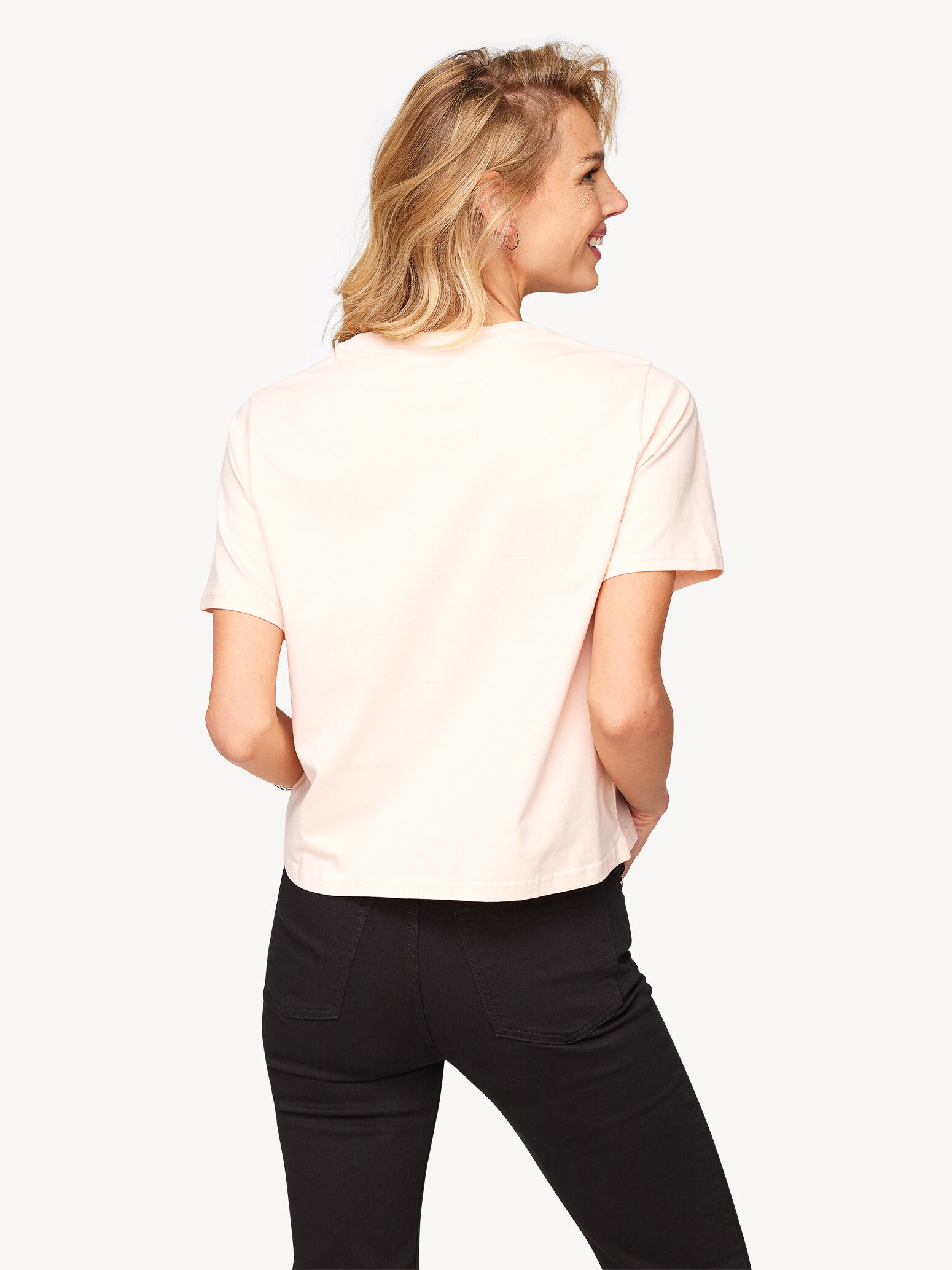 T-shirt oversize - rose