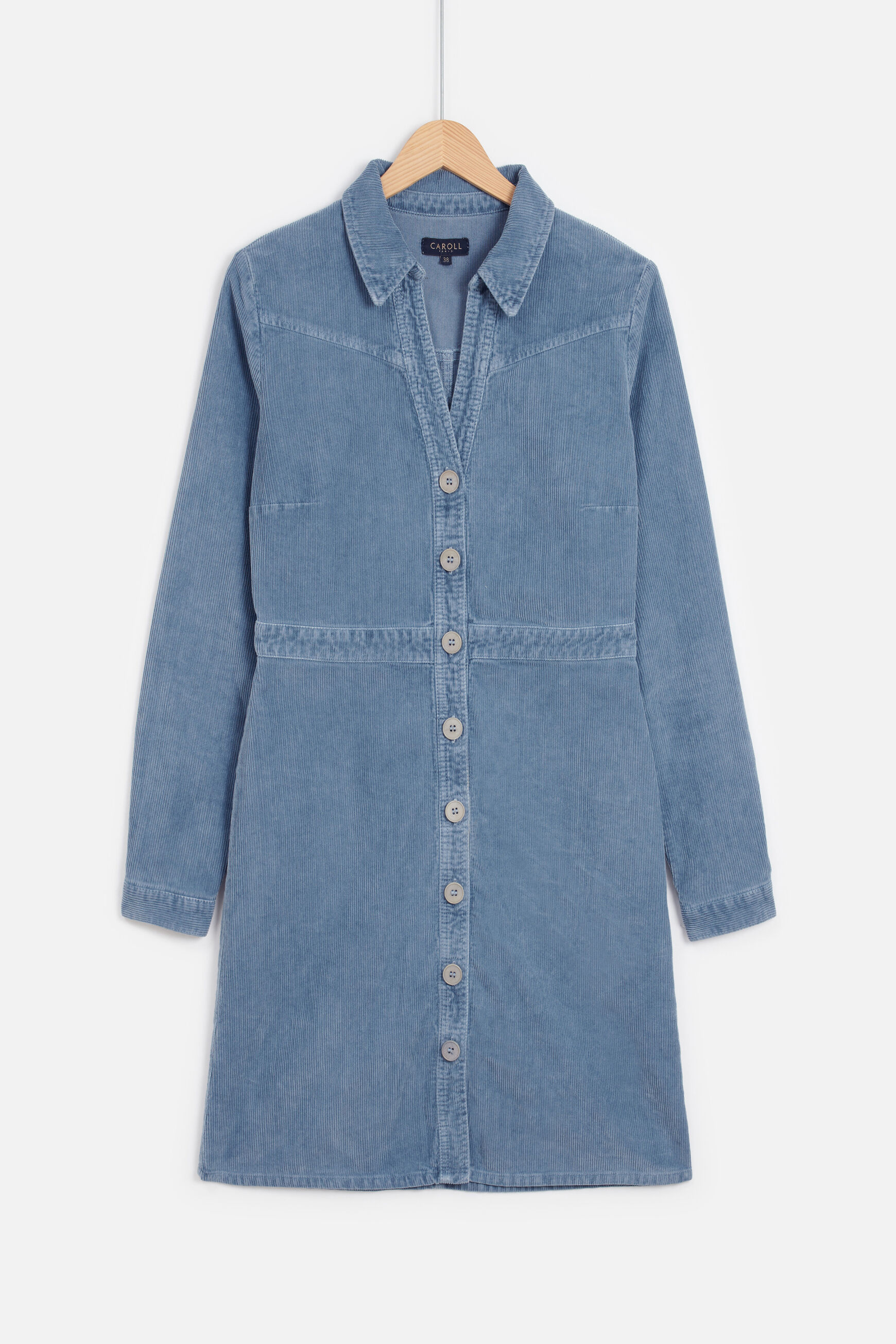 robe luna bleu violet femme