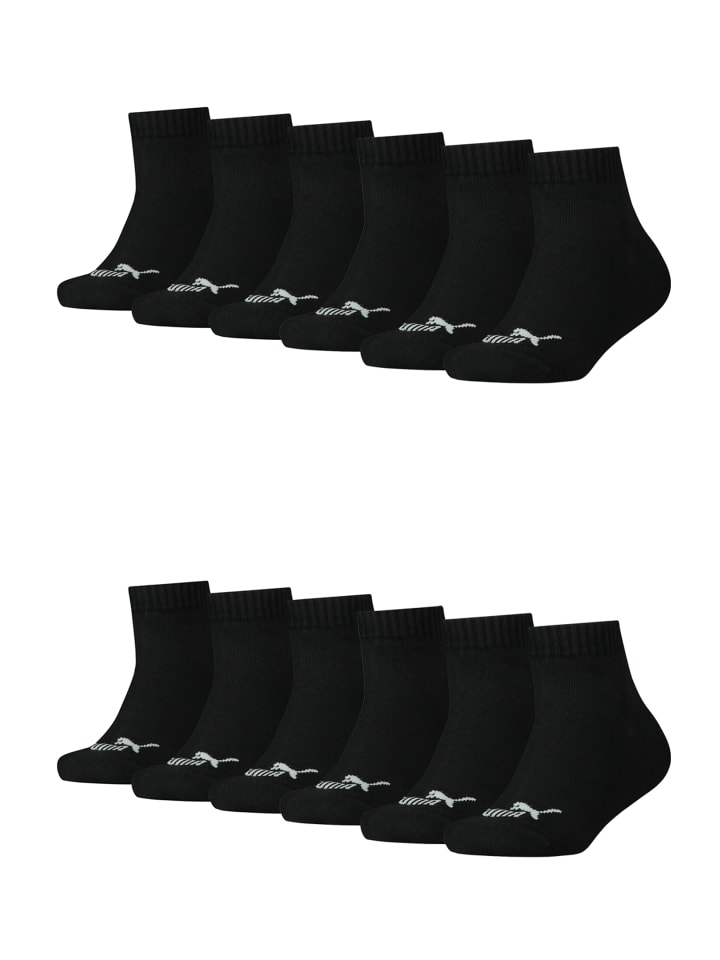 Puma Socken PUMA KIDS QUARTER 12P in 200 - black günstig kaufen 31-34
