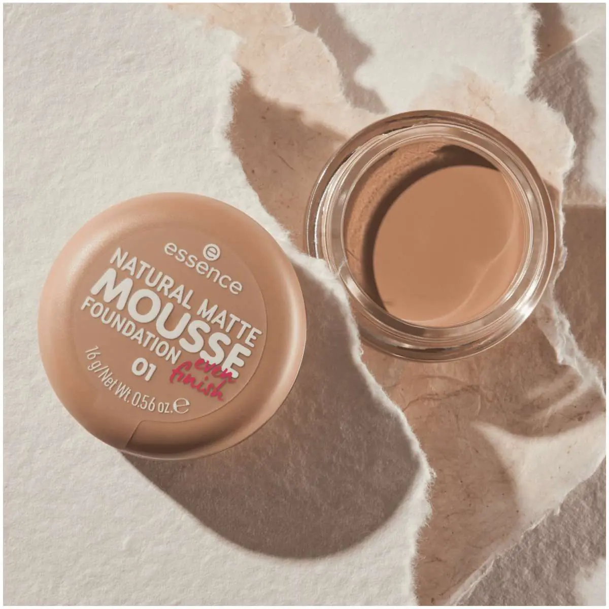 Essence Natural Matte Mousse - пудер 01 16g
