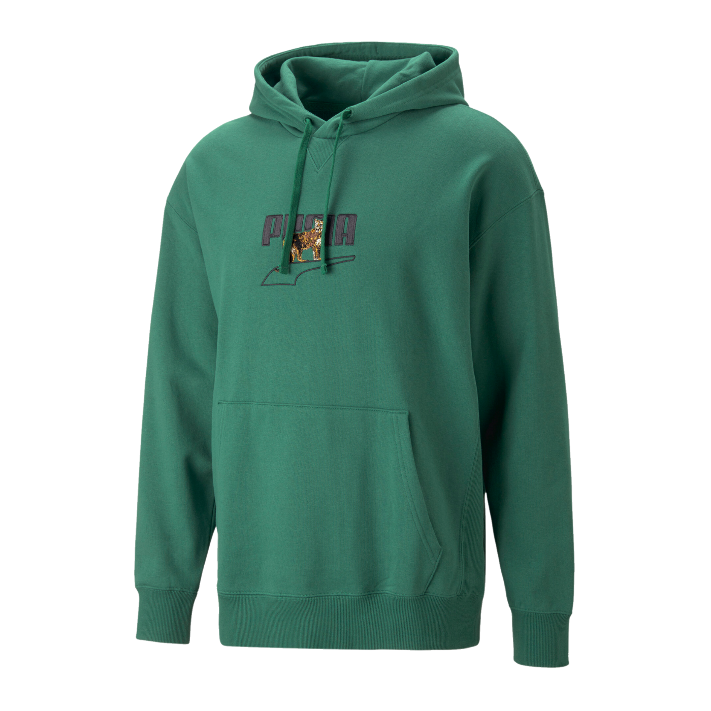 PUMA DOWNTOWN Graphic Hoody Grün F37
