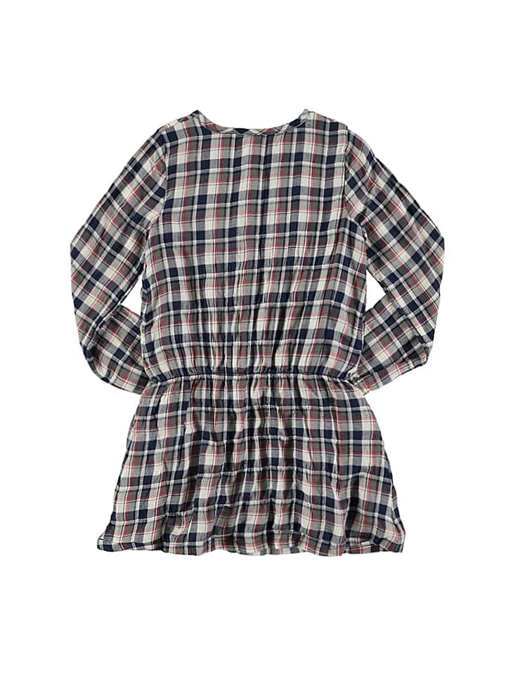 Marc O'Polo Junior Kleid in Creme/ Dunkelblau/ Rot günstig kaufen 122