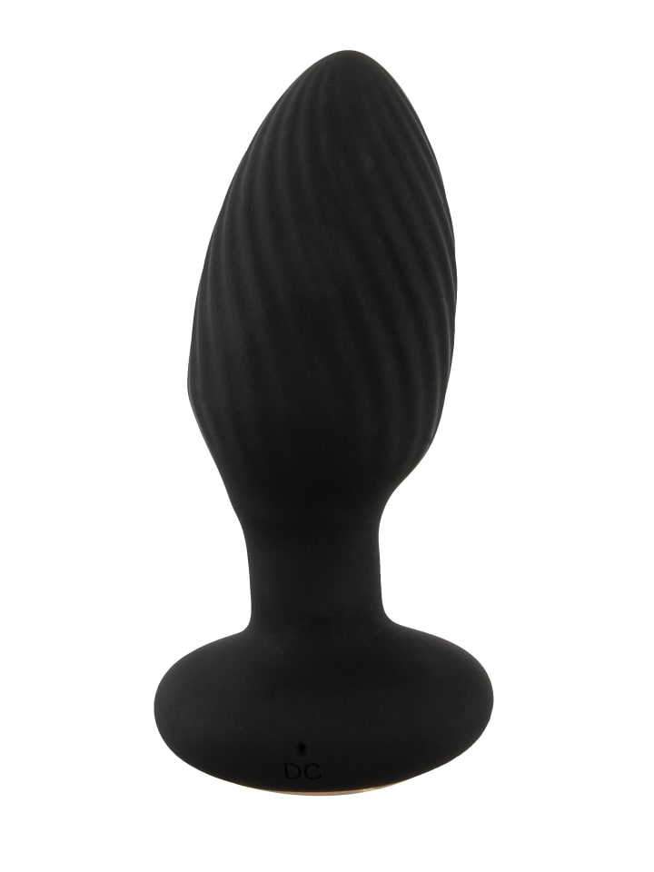 ANOS Vibro-Analplug RC Rotating B-Plug in schwarz günstig kaufen 9,5 cm
