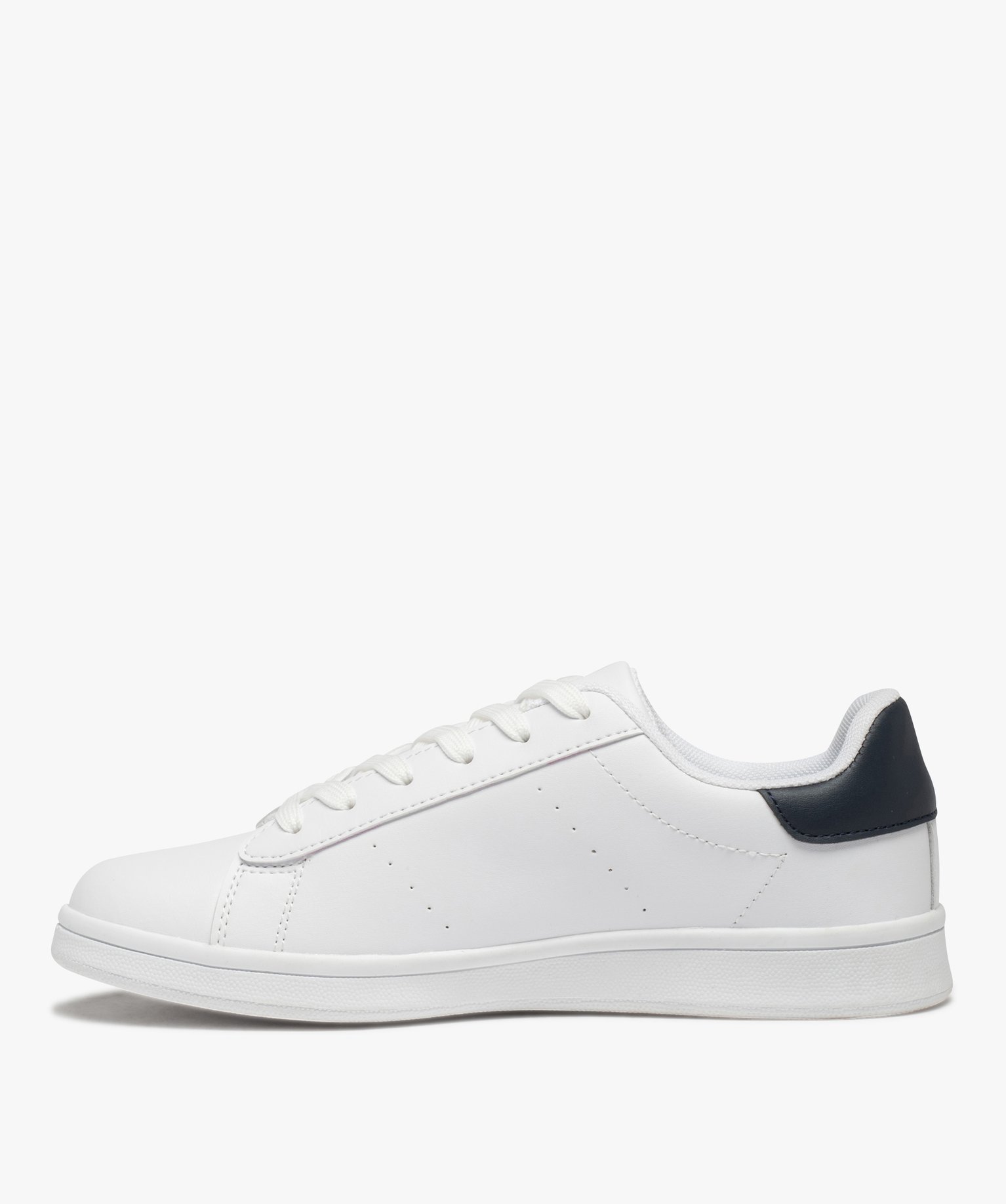Baskets Garçon unies à lacets - Slazenger Miram blanc | GEMO