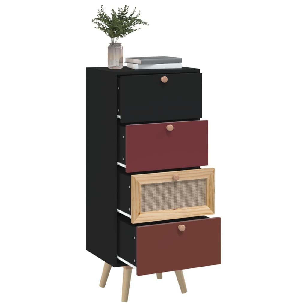 vidaXL Sideboard Highboard mit Schubladen 40x30x95 cm Holzwerkstoff (1 St)