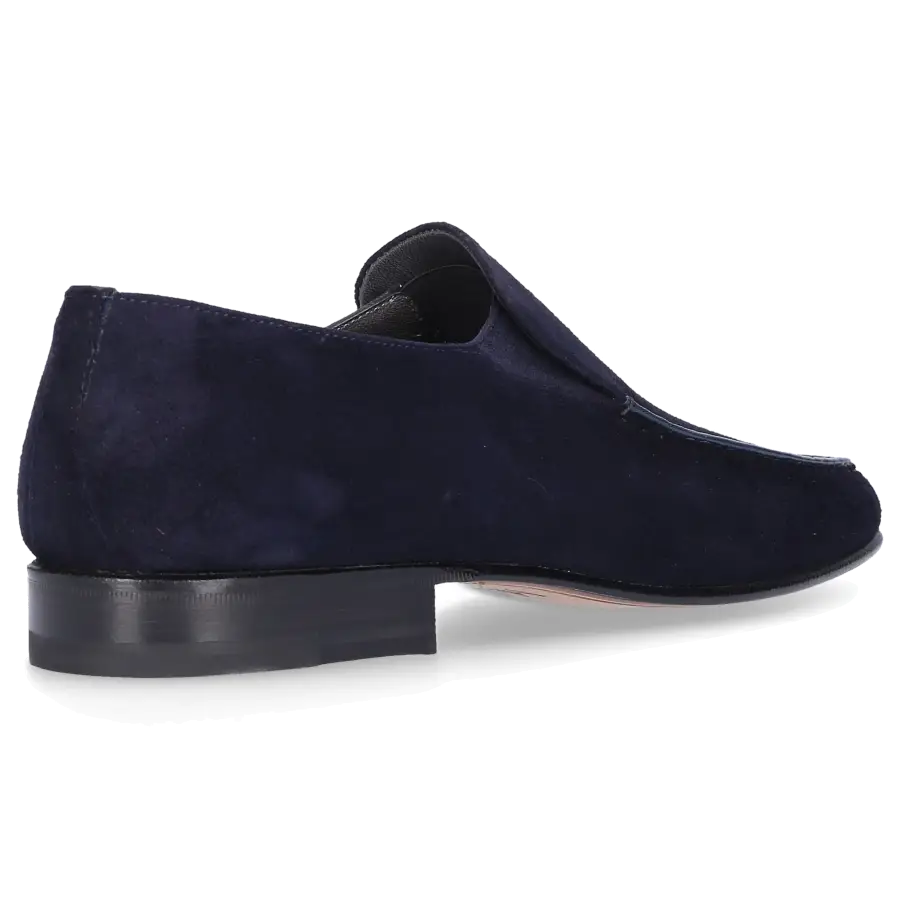 Moreschi - Slipper BAVIERA Wildleder - blau