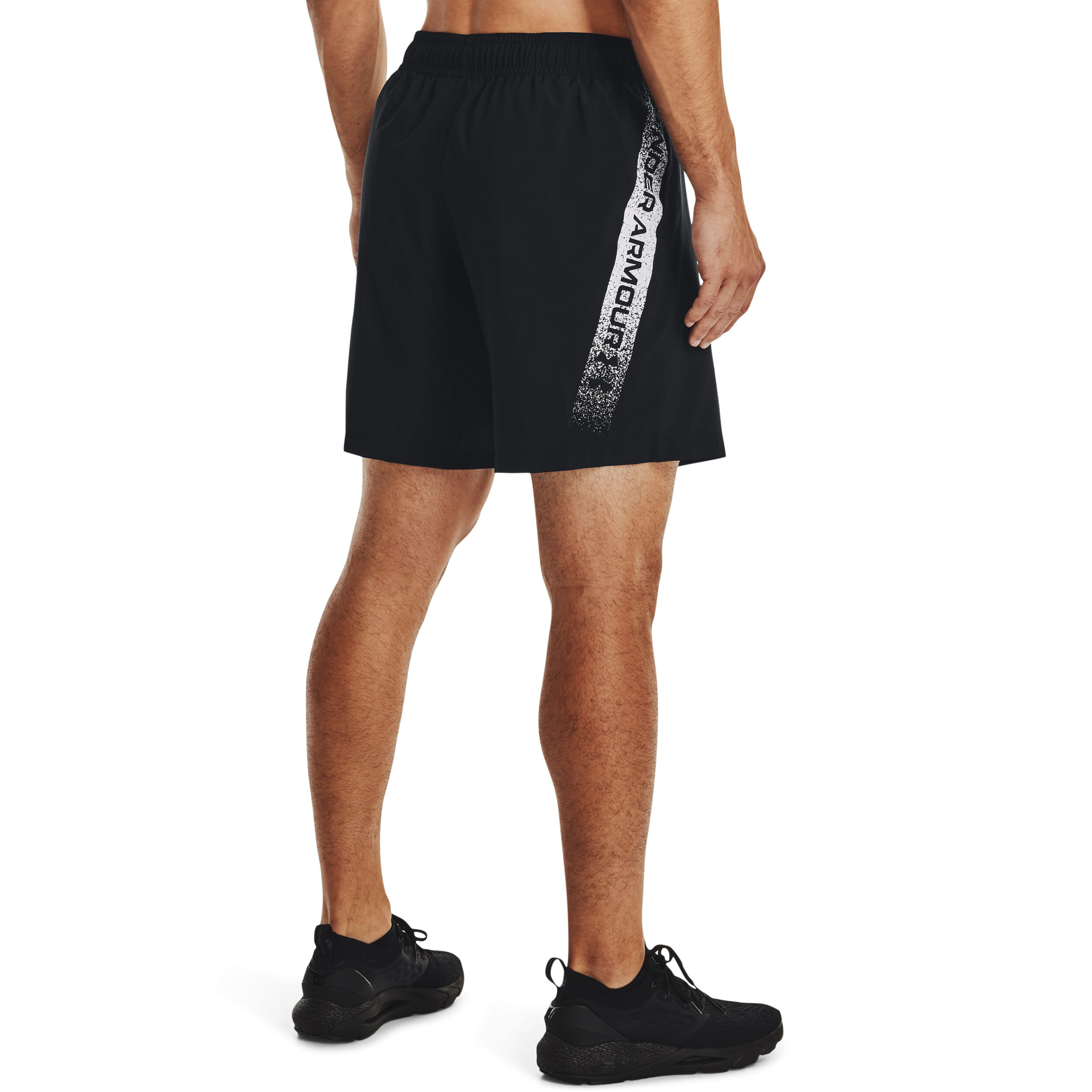 Woven Graphic Shorts Herren - Schwarz