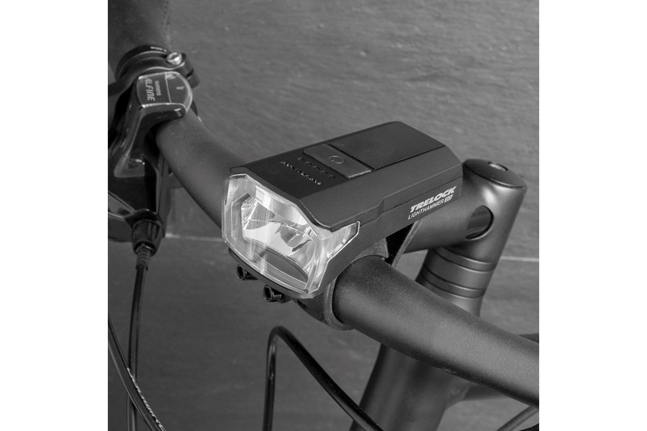 Trelock LS 480 Lighthammer / LS 740 Vector USB Beleuchtungsset StVZO