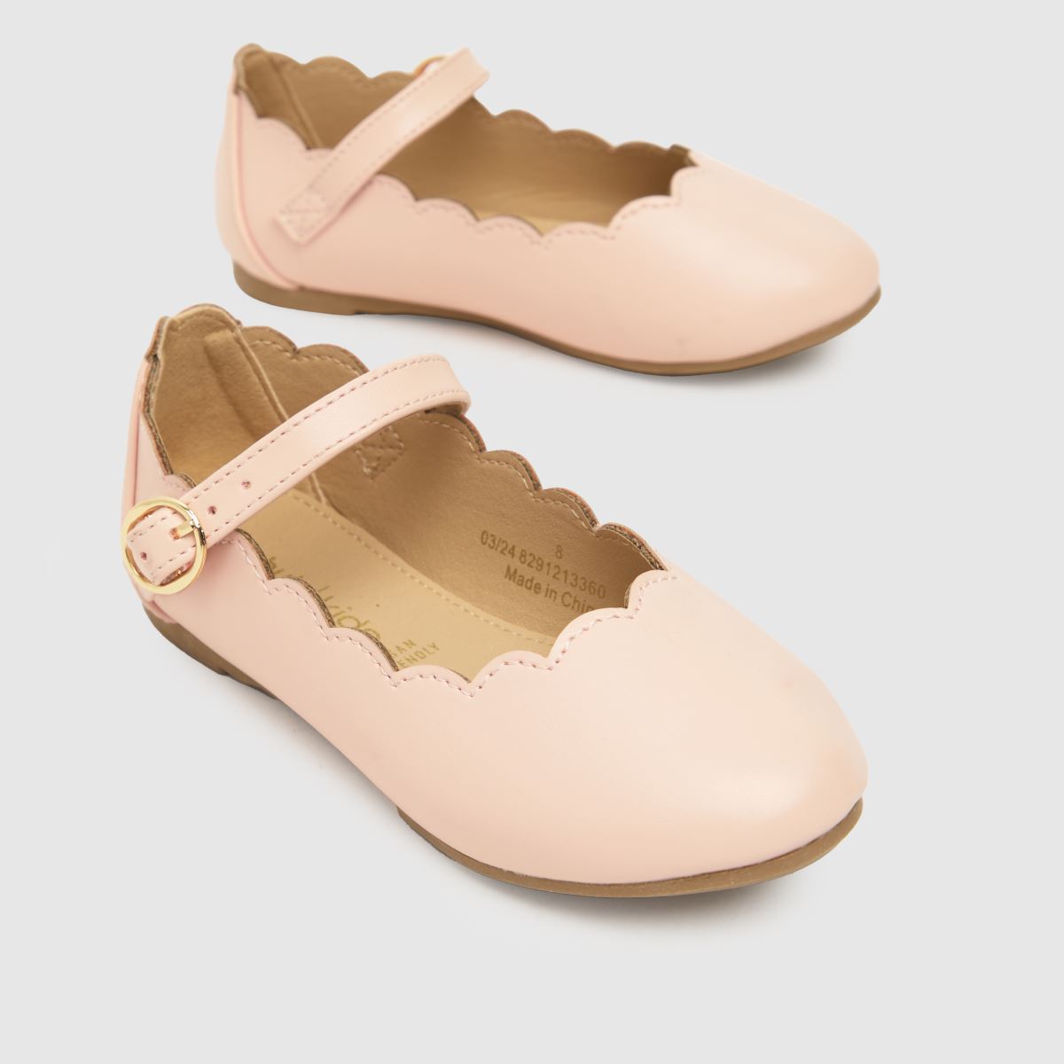 bledo roza balerinke za deklice schuh