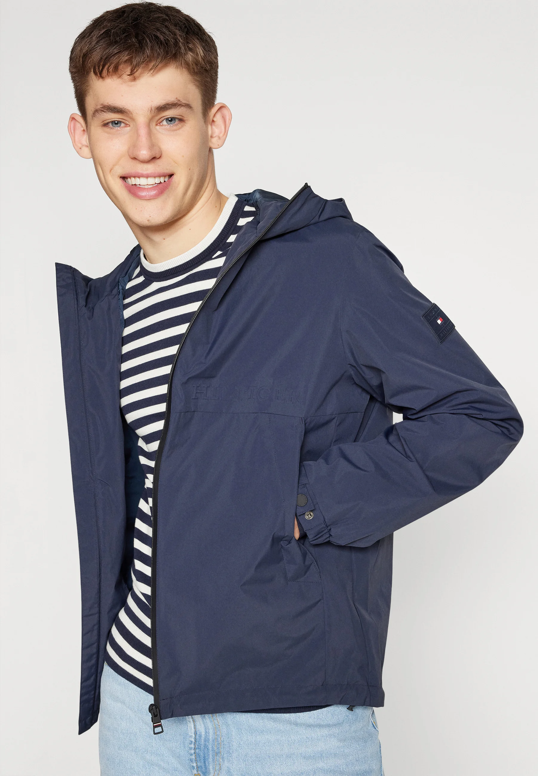 Tommy Hilfiger PORTLAND HOODED JACKET - Chaqueta ligera