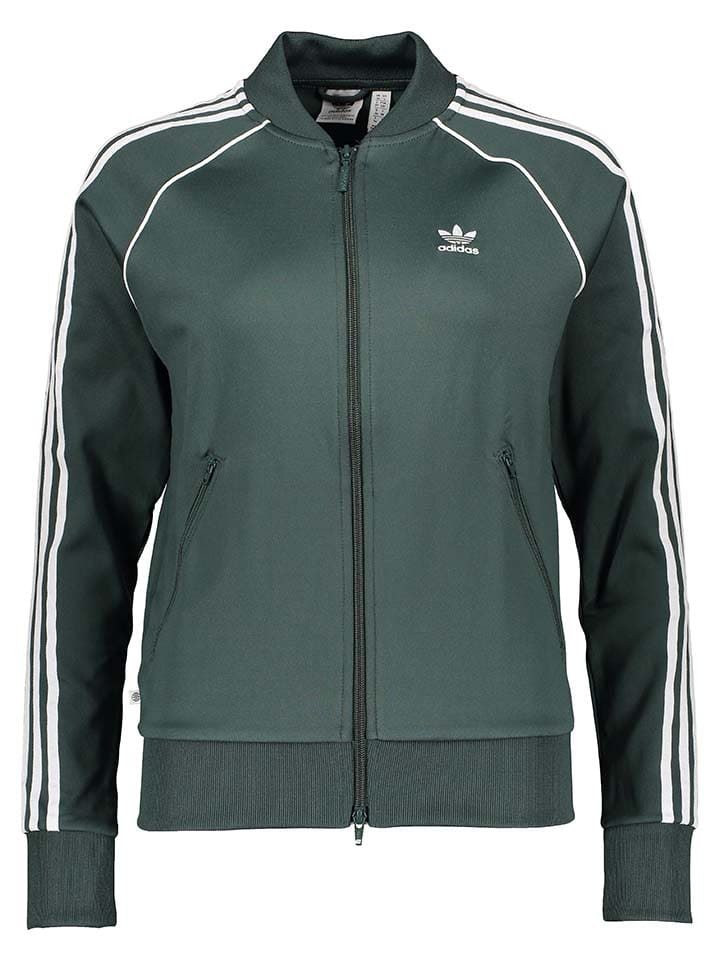 adidas Sweatjacke in Grün günstig kaufen