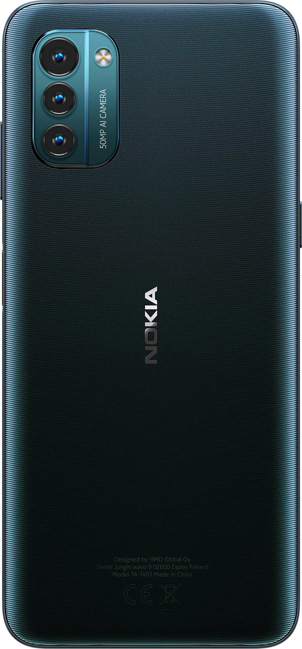 Nokia G21 Smartphone (16,5 cm/6,5 Zoll, 64 GB Speicherplatz, 50 MP Kamera)