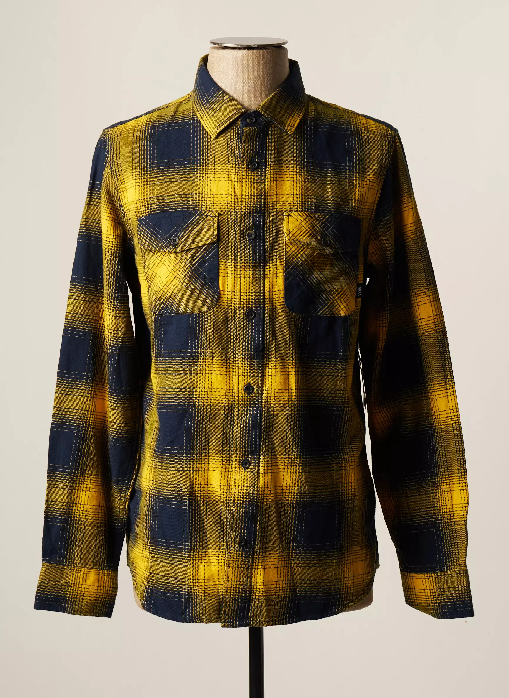 Vans Manches Longues Homme couleur jaune