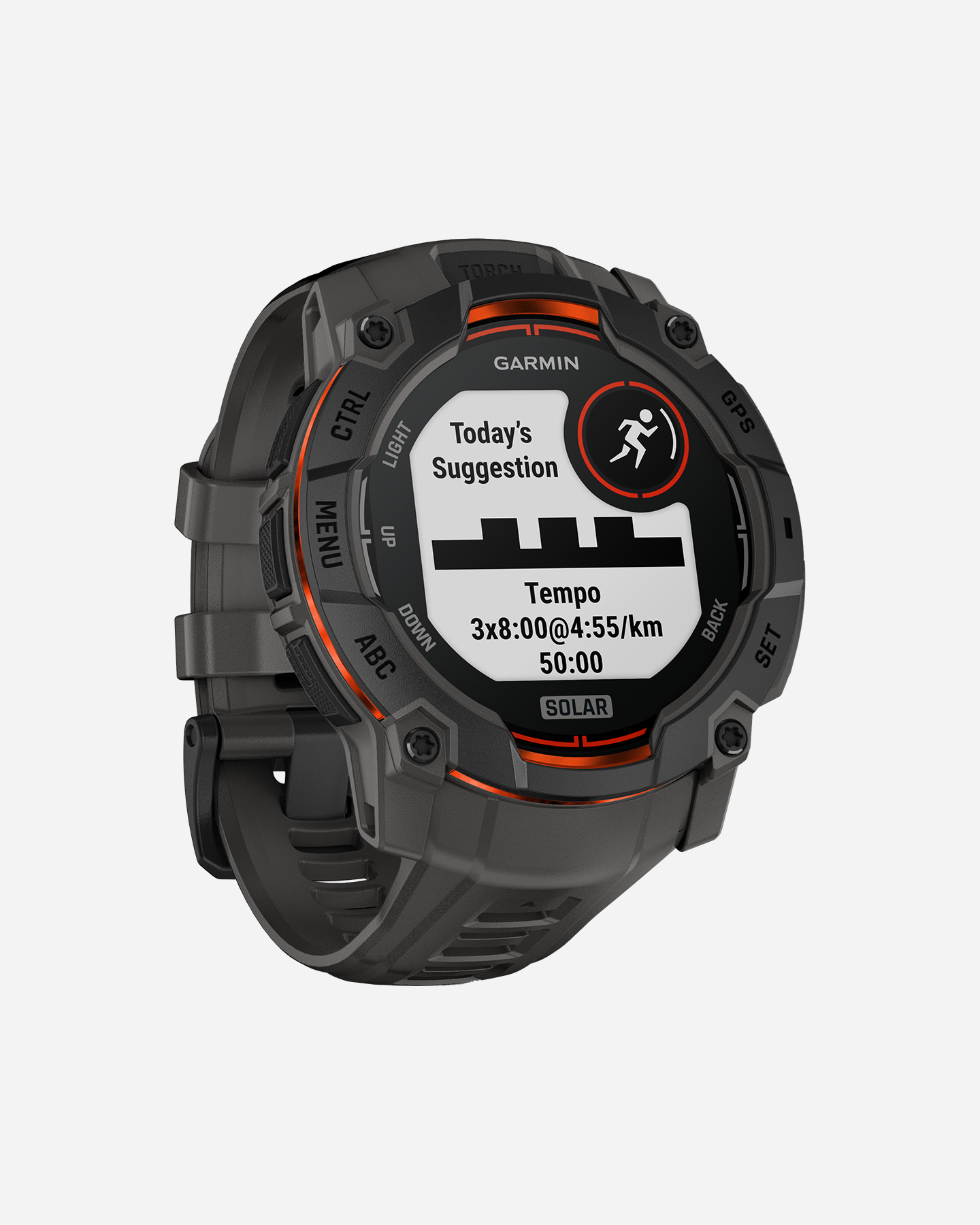 Garmin Instinct 3 50 mm Solarny zegarek wielofunkcyjny 010-02935-00