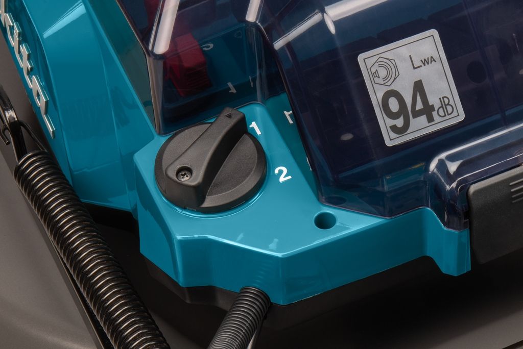 Makita DLM462Z Akku-Rasenmäher, 46 cm Schnittbreite, 2 x 18 Volt (Akkus und Ladegerät nicht im Lieferumfang enthalten).