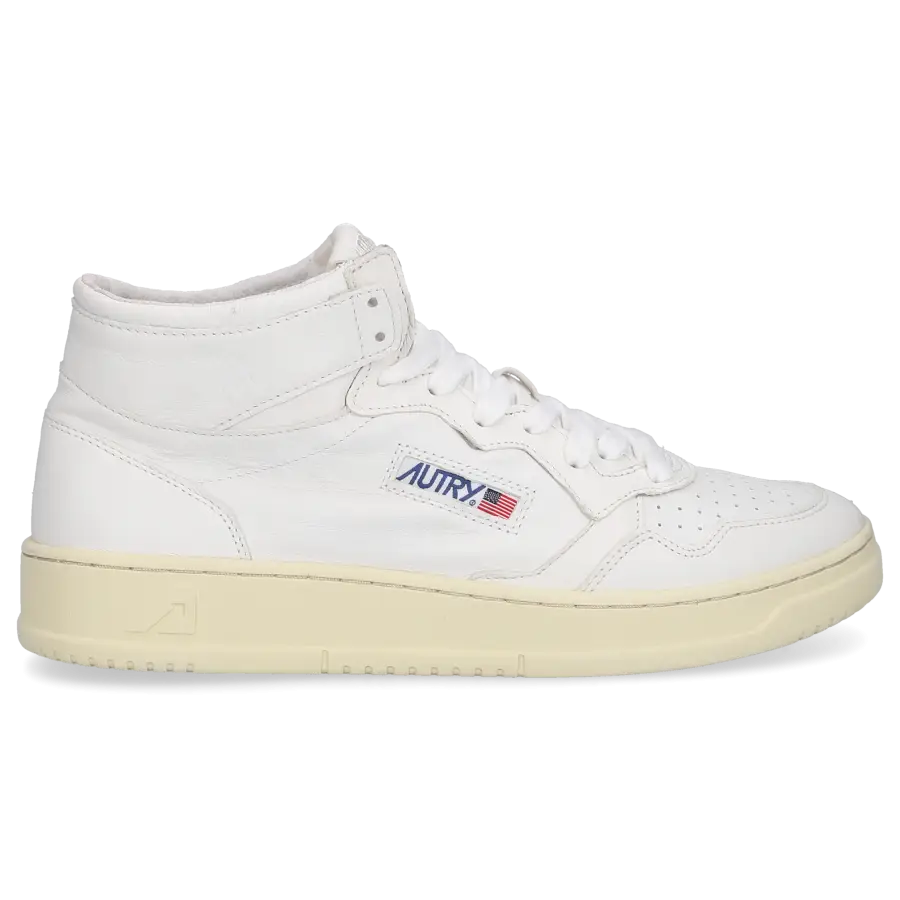 Autry - Sneaker high MEDALIST Kalbsleder - weiß