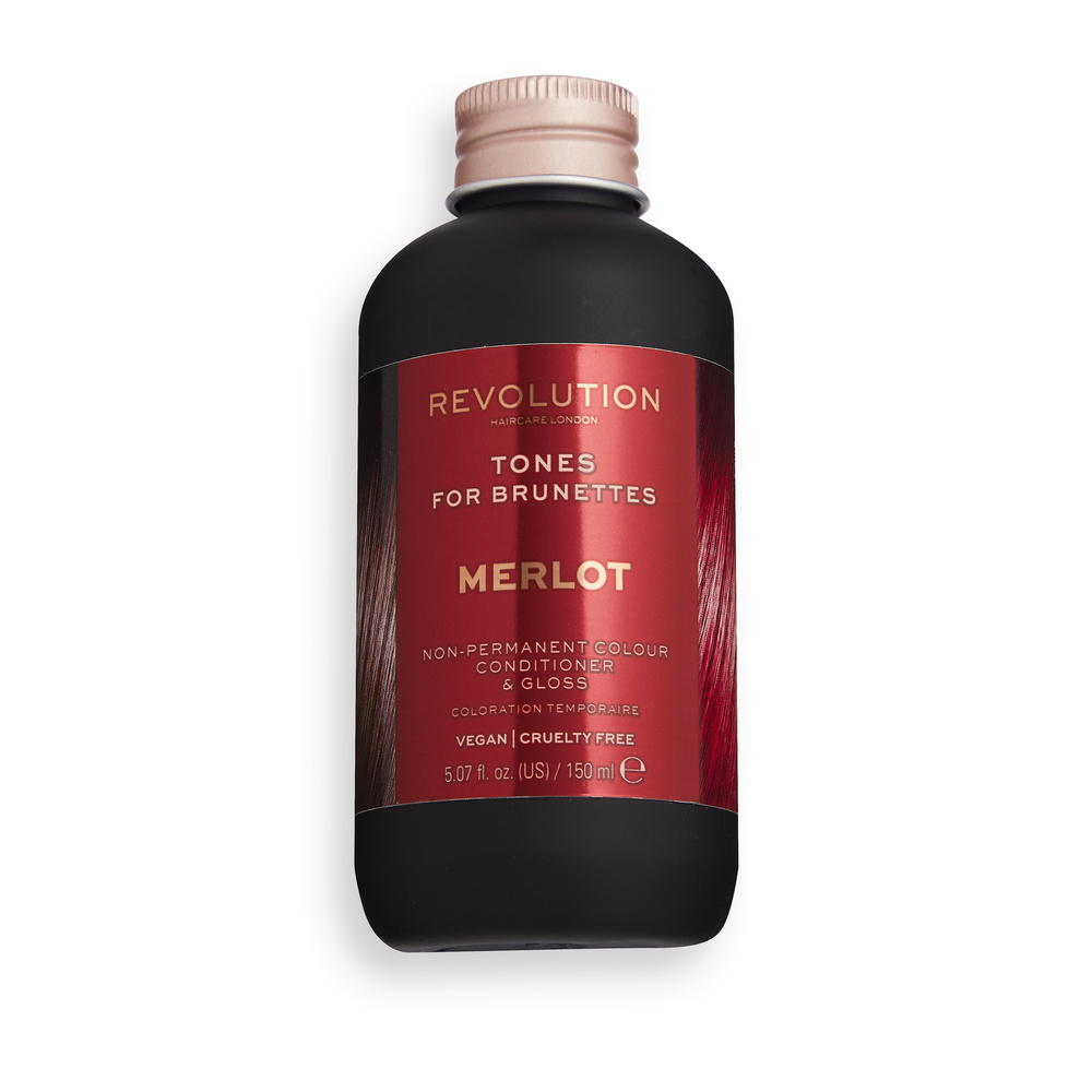 revolution hair Revolution Hair Tones for Brunettes Merlot Coloration temporaire