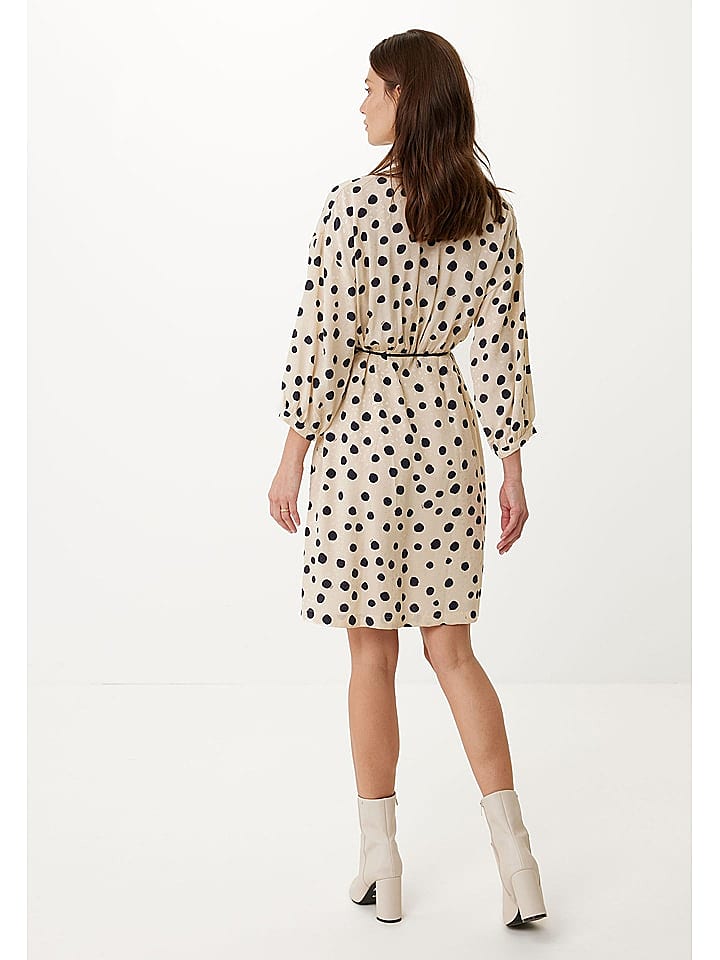 Mexx Kleid in Creme/ Schwarz günstig kaufen 44