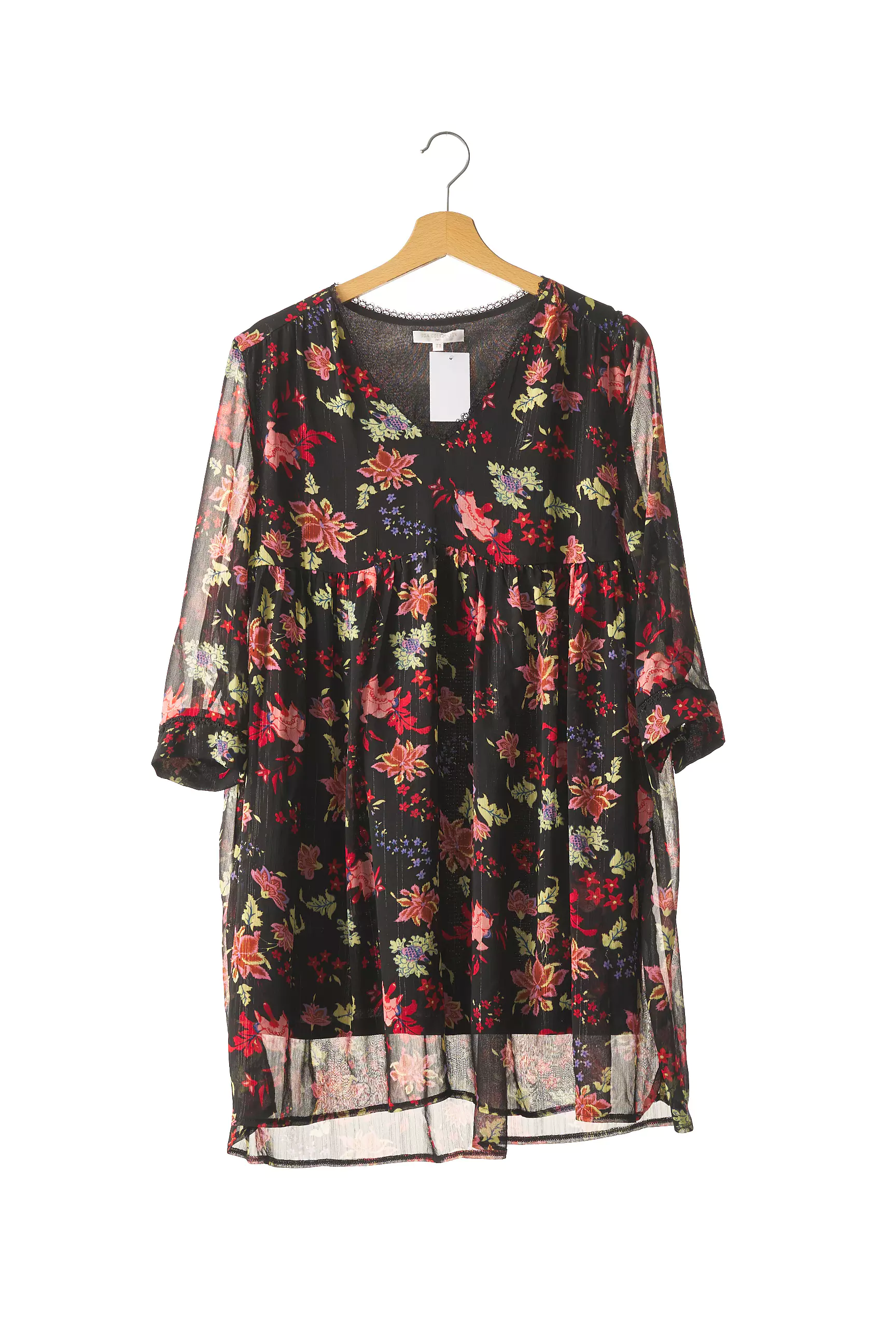 Goa Robes Mi Longues Femme couleur noir
