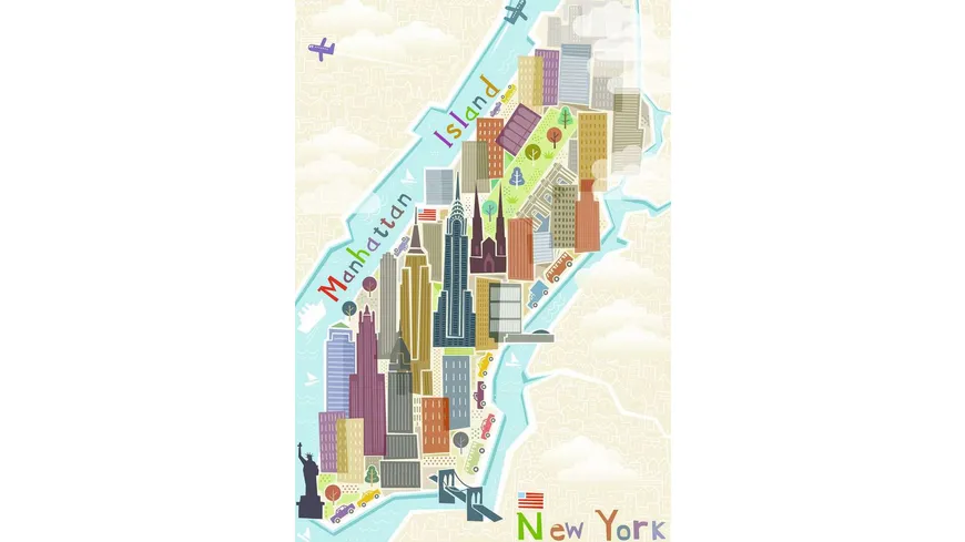 Ravensburger Puzzle - New York - 99 Teile