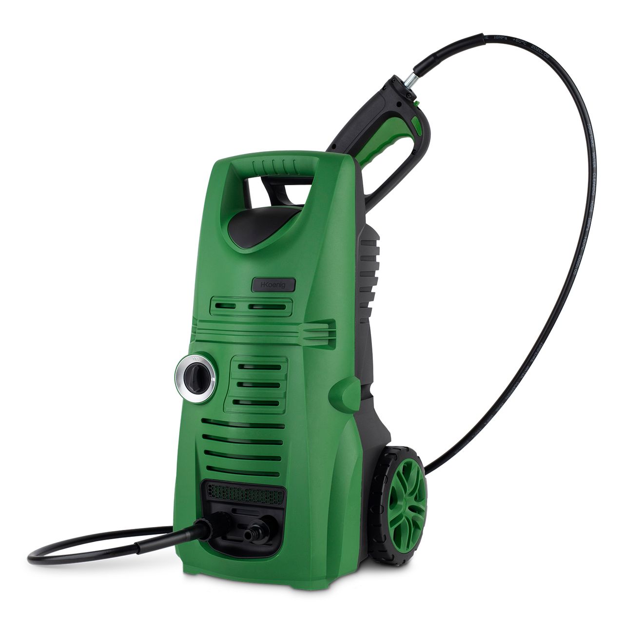 H.Koenig HWP5 Hochdruckreiniger, Grün und schwarz, 1700 W