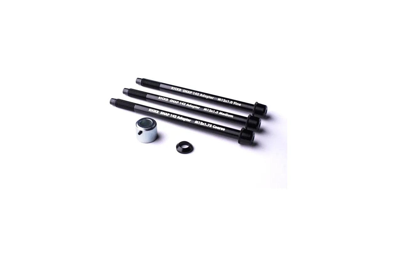 Wahoo KICKR Snap 12x142 Steckachsensdapter-Set