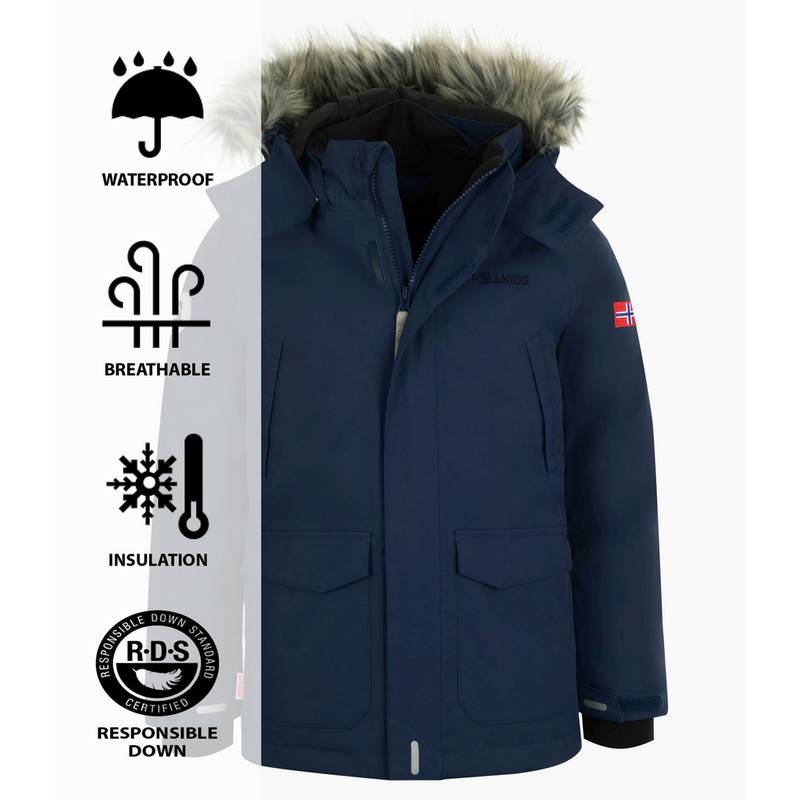 Trollkids Spitsbergen Winterjacke Kinder