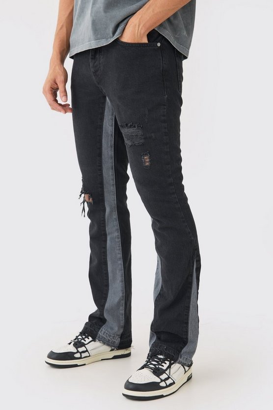 Zerrissene Slim-Fit Jeans
