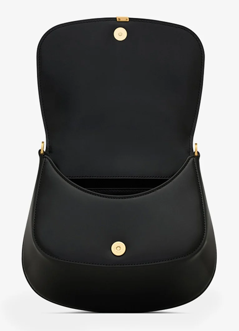 Saint Laurent Top Handle calfskin shoulder bag