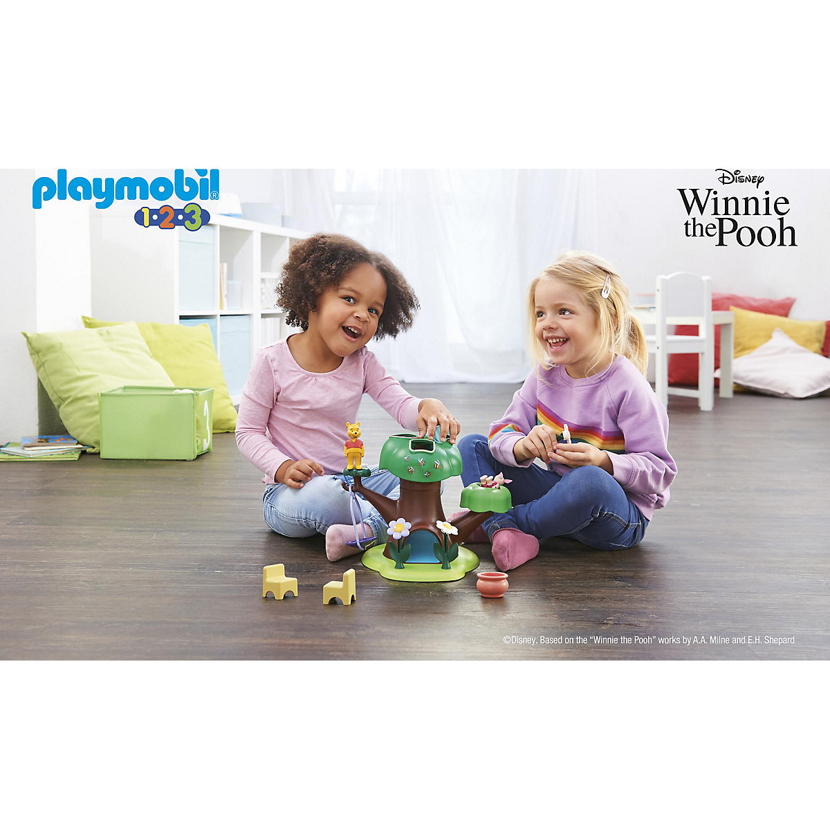 PLAYMOBIL® 1.2.3 &  : Winnies & Ferkels Baumhaus 71316