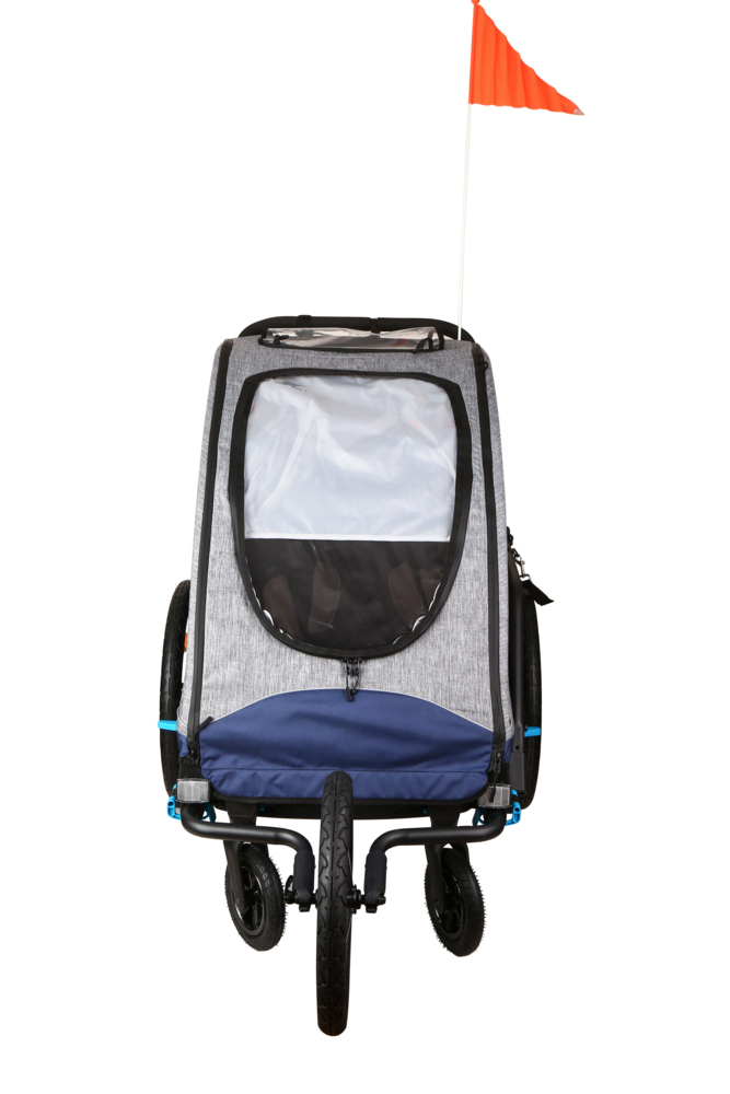 Econ- Way Econ-Way 3in1 Alu 2er Kinderwagen Fahrradanhänger & Joggingwagen faltbar inkl. Zubehör