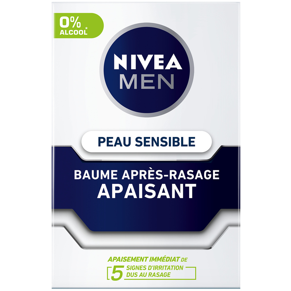 nivea SENSITIVE - Soin visage confort hydratation Aloe Vera Soin après-rasage homme