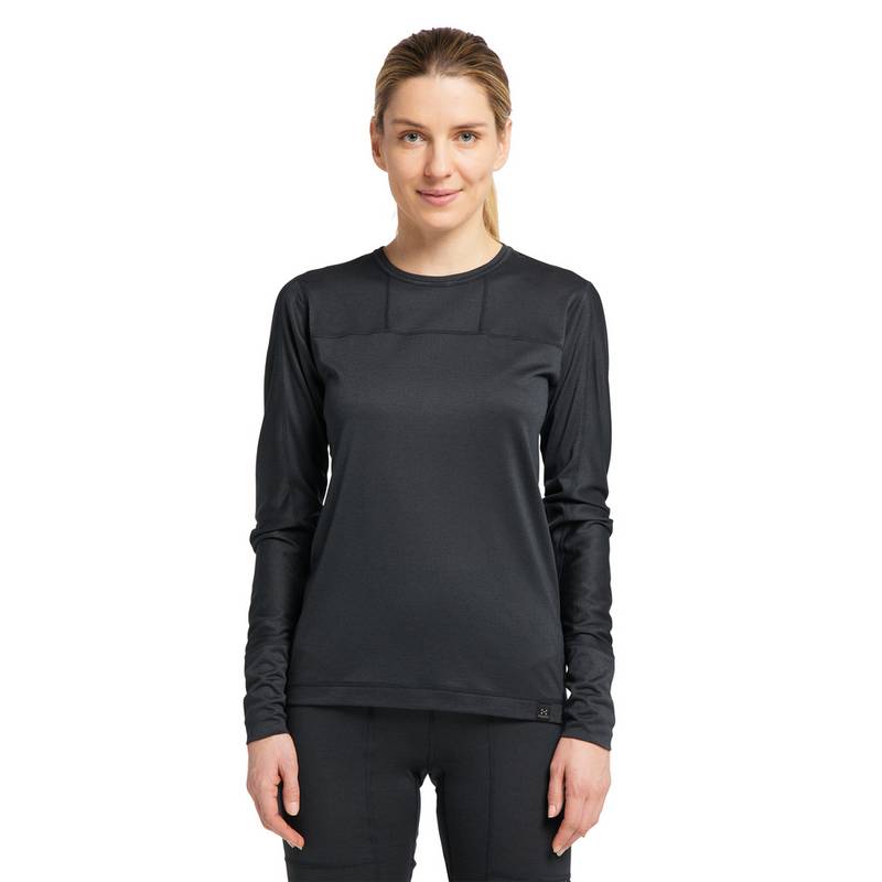 Haglöfs Natural Blend Tech Crew Neck Langarmshirt Damen