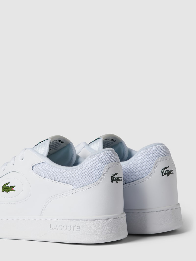 Sneaker aus echtem Leder Modell 'LINESET' in weiß