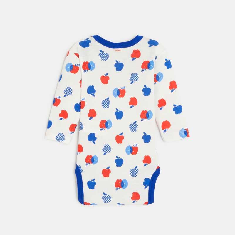 Body bébé garçon à motifs fruités beige Catimini