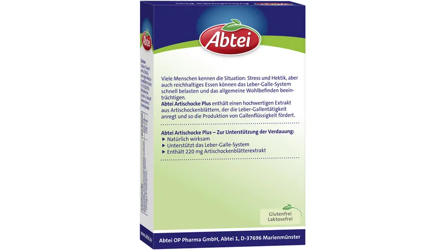 ABTEI Artischocke Plus Leber, Galle