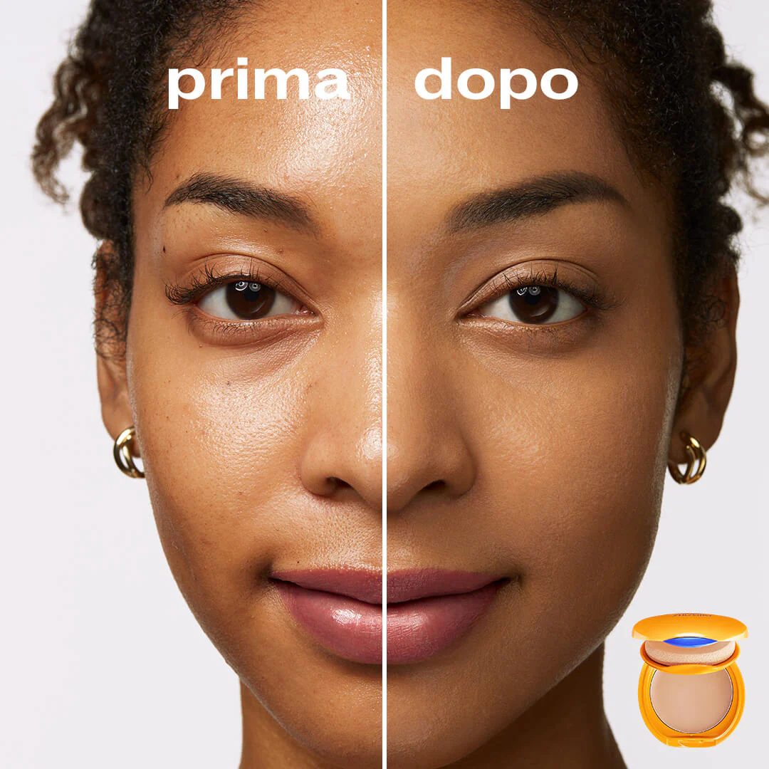 Solari Tanning Compact SPF10 -täyttöpakkaus - Aurinkosuoja kasvoille, Meikkivoide, Meikkivoide