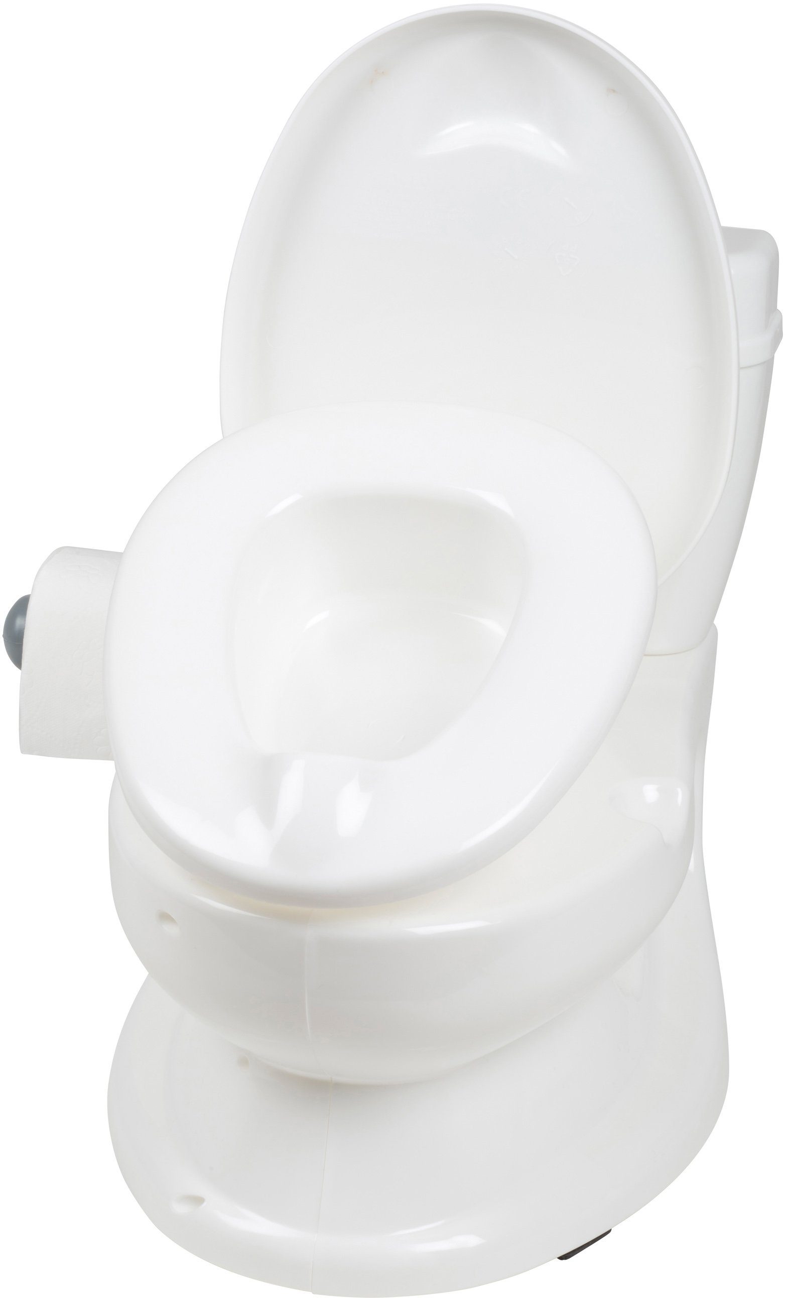 BabyGo Toilettentrainer Baby Potty, weiß, pädagogoisches Töpfchen