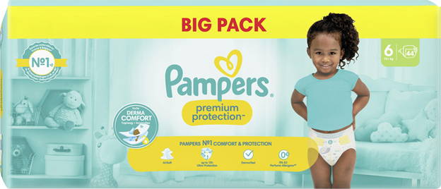 Pampers Premium Protection Gr. 6 Extra Large 13+ Kg Big Pack