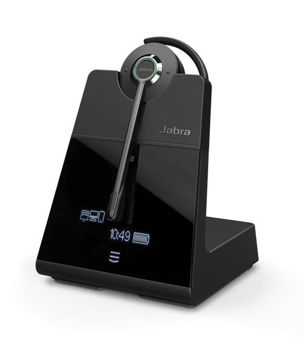 Jabra Kabelloses Headset mit Bluetooth und geräuschunterdrückendem Mikrofon Mono